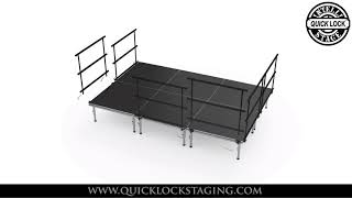 quicklock portable outdoor Stage by Intellistage