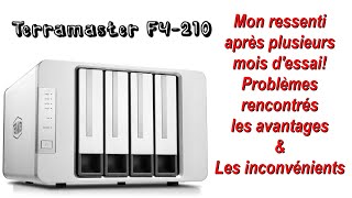 4# Terramaster F4-210 (Retour d'expérience, avantages, inconvénients, est -il fait pour vous?)🤔🤔🤔