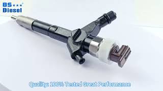 Common Rail Injector 095000-6250 16600-EB70D