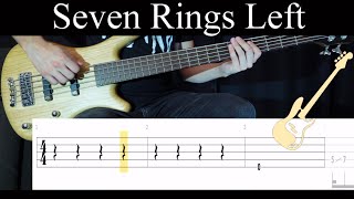 Seven Rings Left (Rishloo) - (BASS ONLY) Bass Cover (With Tabs)