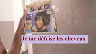 Vlog Avril 2019// je me défrise les cheveux crépus // Amychaton