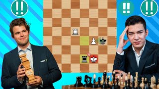 What a crazy match it is Game : 04 By Magnus Carlsen vs Nodirbek Abdusattorov