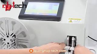 Giới thiệu Máy buộc dây tự động loại phổ quát | Quang Huy Tech