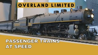 UNION PACIFIC Overland Limited - Feat. BLI MT-73, Upgraded Passenger Cars, & More