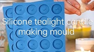 #Tealight candle silicone mould# contact9867617037#candle mould#Tealight candle mould#silicone mold