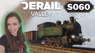 Derail Valley | FIRST TIME driving a steam locomotive (S060)