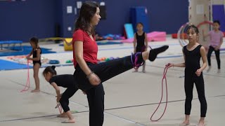 Balls and Ropes - Rhythmic Gymnastics Training