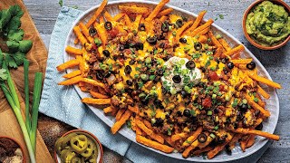 Slow Cooker Chili Cheese Fries