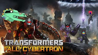 Fall of cybertron with Chaos, Primesteel, Razatare and Cosmos