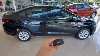 detalhes reais novo Chevrolet onix plus LTZ manual preto ouro negro 2022