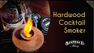 Discover Australia's Hardwood Cocktail and Whiskey Smoker Kit in Use