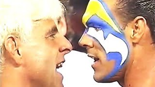 Ric Flair VS Sting WCW Saturday Night 21st August 1993 Full Match