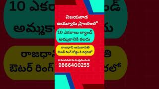 10 Acres Land For Sale in Vijayawada, Vuyyuru | 9866400255 | #shorts #viral #ORR #agriculture #land