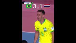 HIGHLIGHTS: Thailand v Brazil 🔥 | FIFA Futsal World Cup Uzbekistan 2024 #shorts