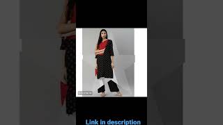 Womens Printed Rayon Straight Long Kurta #shorts #viral