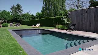 LPW Pools Carré Basalt Grey