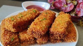 Chicken bread stick recipe || chicken starter recipe by @homechefrahila7827 🧑‍🍳