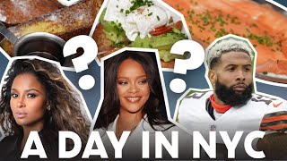 WHICH CELEBRITY DID WE SPOT? | A DAY IN NEW YORK