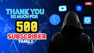 500 Subscriber Family Achivement 🤗