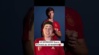 Robin LE NORMAND Nuevo FICHAJE del ATLÉTICO de MADRID🔴⚪️🔥 #futbol #shorts