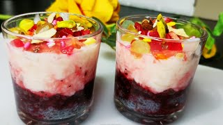 20 Minutes Dessert ,घर की ही चीज़ों से बनाएँ टेस्टी मीठा Sevai Custard Faluda ,सेवई कस्टर्ड फ़ालूदा