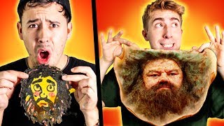 HARRY POTTER PANCAKE Art Challenge🥞 ft. CrispyRob