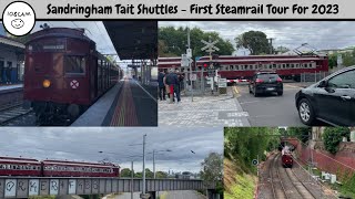 2023 Sandringham Tait Shuttles - First Steamrail Tour For 2023