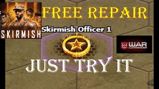 War Commander : SKIRMISH OFFICER 1 [ AVERY] A SIMPLE TIP/ FREE REPAIR