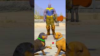 GTA V HULK DOG PROPOSED THANOS DOG #shorts | Maheshwar Gamerz