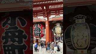 I visited the Senso-Ji Temple in Asakusa Tokyo Japan. #youtubeshorts #youtube