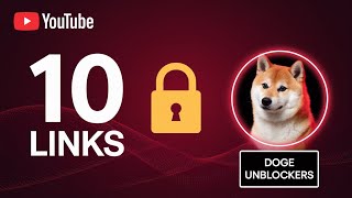 10 New Doge Unblockers | How to Unblock All website on school chromebook