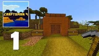 SURVIVAL PART 1– Craftsman 4 | Survival Gameplay Part 1 | Craftsman 4 Survival Gameplay