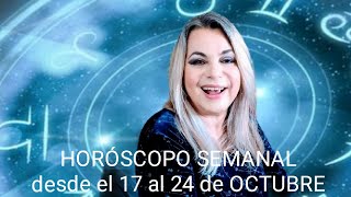 🌝 HORÓSCOPO SEMANAL desde el 17 al 24 de Octubre 2021🎴LUNA LLENA en Aries Signo a Signo Astros|Tarot