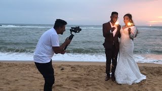 හොදම ඈන්ගල් එක | Best Camera Angles When The Location Is Crowded Preshoot Behind the Scenes Colombo