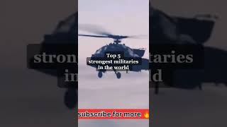 T∆p 5🔥 Strongest militaries in the world 22💪😈 #shorts #usa  #india #france #usarmy #viral #trending