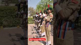 गर्ल्स कैडेट गार्ड ऑफ़ ऑनर #viral#lucknow#mirzapur#shortvideo#motivation#ncc#viralvideo#army#shorts