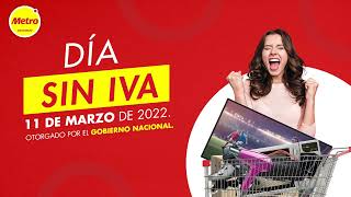 ¡Vuelve el día sin IVA a Tiendas Metro!