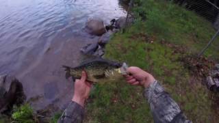 Fly Fishing in Maine for Trout & Crappie Compilation