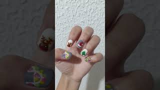 Christmas nail art