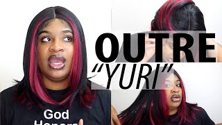 Outre Lace Front Synthetic Hair HD Lace Front Wig - YURI |EBONYLINE.COM