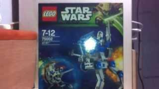 LEGO STAR WARS AT-RT 75002 REVIEW/OPENNING