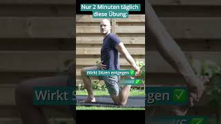 Couchstretch gegen Hüft- & Rückenschmerzen #shorts