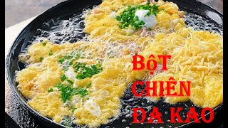 Bột Chiên Bà Tư  Đa Kao - Ngon và Lạ: Bột Khoai Môn với Trứng và Phô-mai Toppings|Saigon Street Food