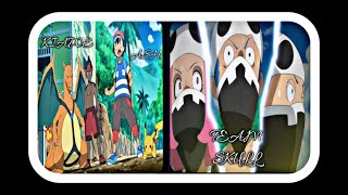 Ash and Kiawe  vs  Team Skull || Pokemon AMV ||