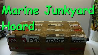 marine lot unboxing. Fresh Holley junk to work with and types of auxiliary venturi (boosters)