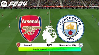 FC 24 | Arsenal vs Manchester City - Premier League 2023/24