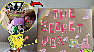 📦LA CAJA SECRETA DE BOB ESPONJA📦||súper fácil💖🎁