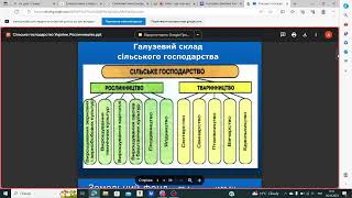 Географія 9 клас. Урок 12. Сільське господарство України (рослинництво, тваринництво) 26.10.2023