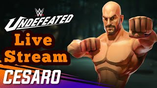 King Of Swing Cesaro LIVE STREAM ~ WWE Undefeated