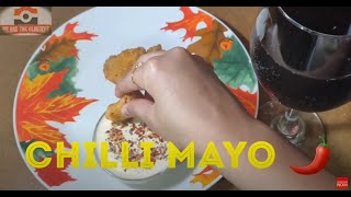 CHILLI MAYO 🌶 /MAKE MAYONNAISE IN EASY WAY